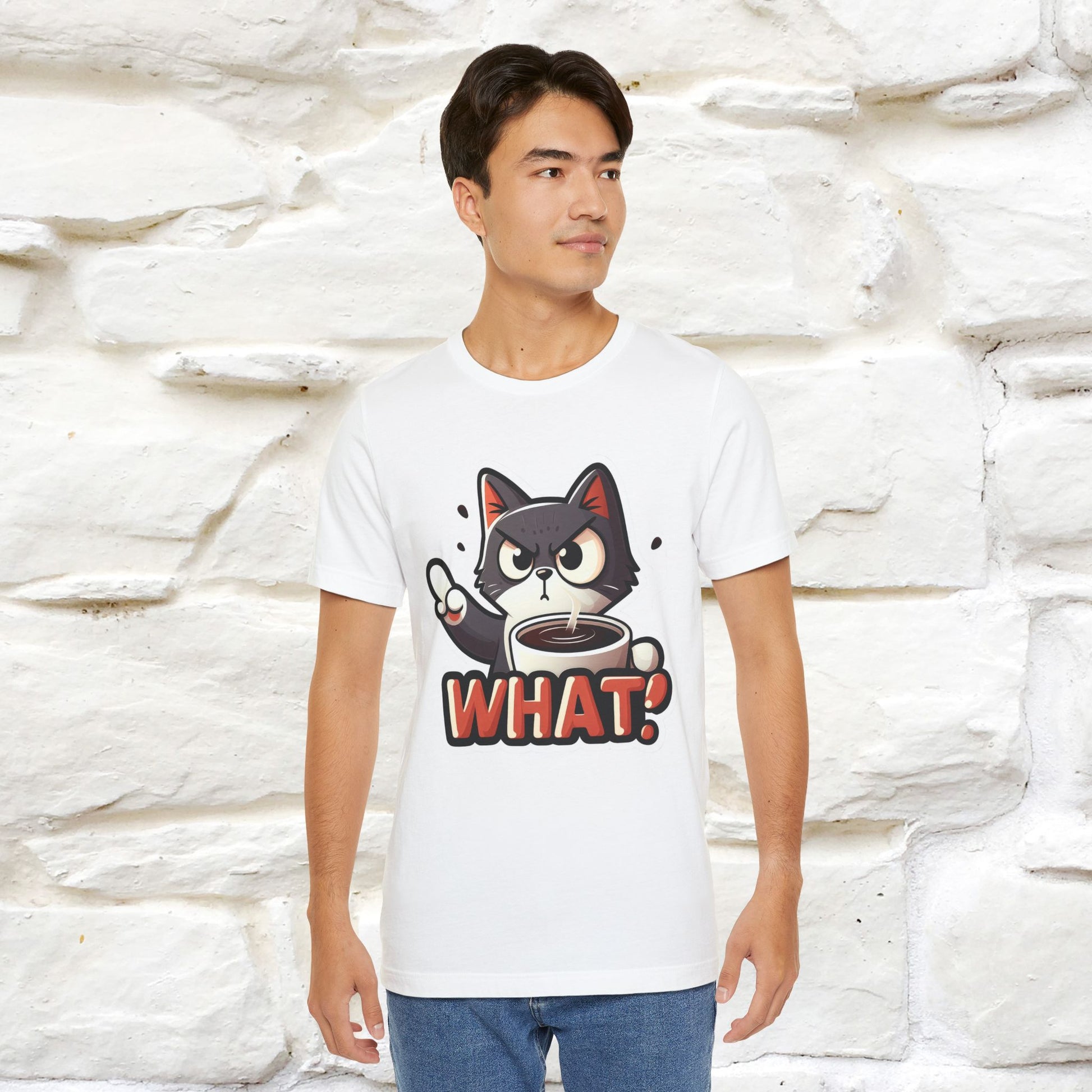''What !'' | Cat T-Shirt  | Nunu&Miao Studio - Nunu&Miao Studio