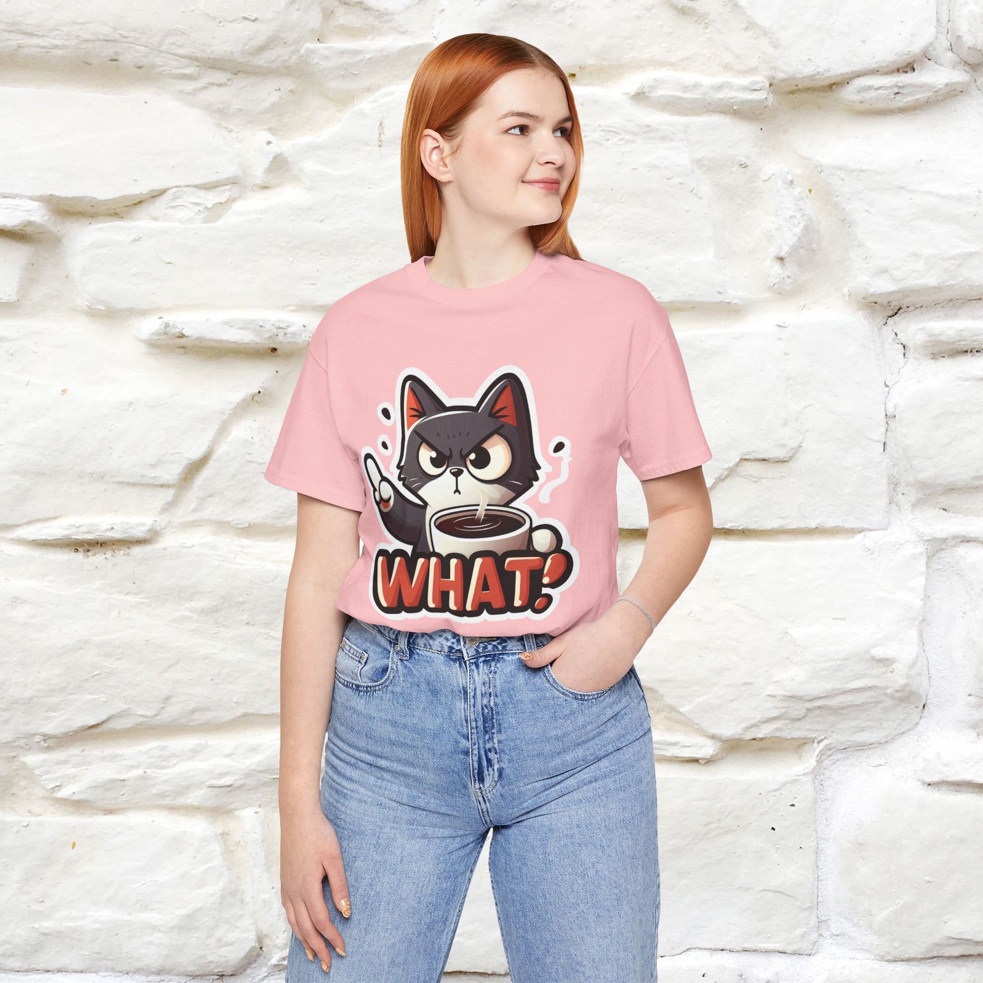 ''What !'' | Cat T-Shirt  | Nunu&Miao Studio - Nunu&Miao Studio