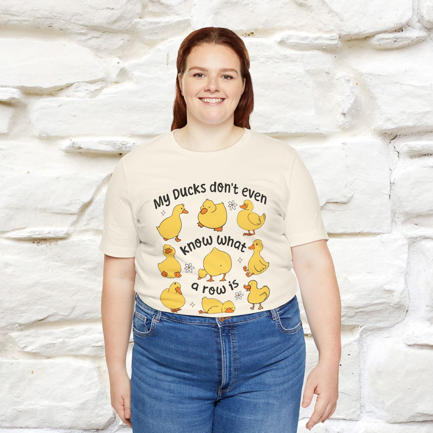 "My Duck Don't Even Know What A Row Is" Funny T-shirt |Nunu&Miao Studio - Nunu&Miao Studio