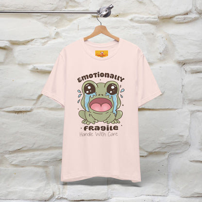 "Emotionally Fragile Handle With Care " Funny T-shirt |Nunu&Miao Studio - Nunu&Miao Studio