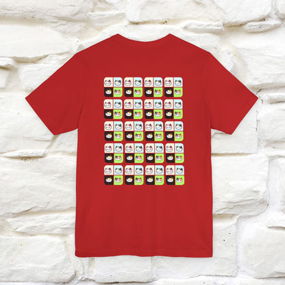 “Miaooo” | Cat T-Shirt | Front & Back Design | Nunu&Miao Studio