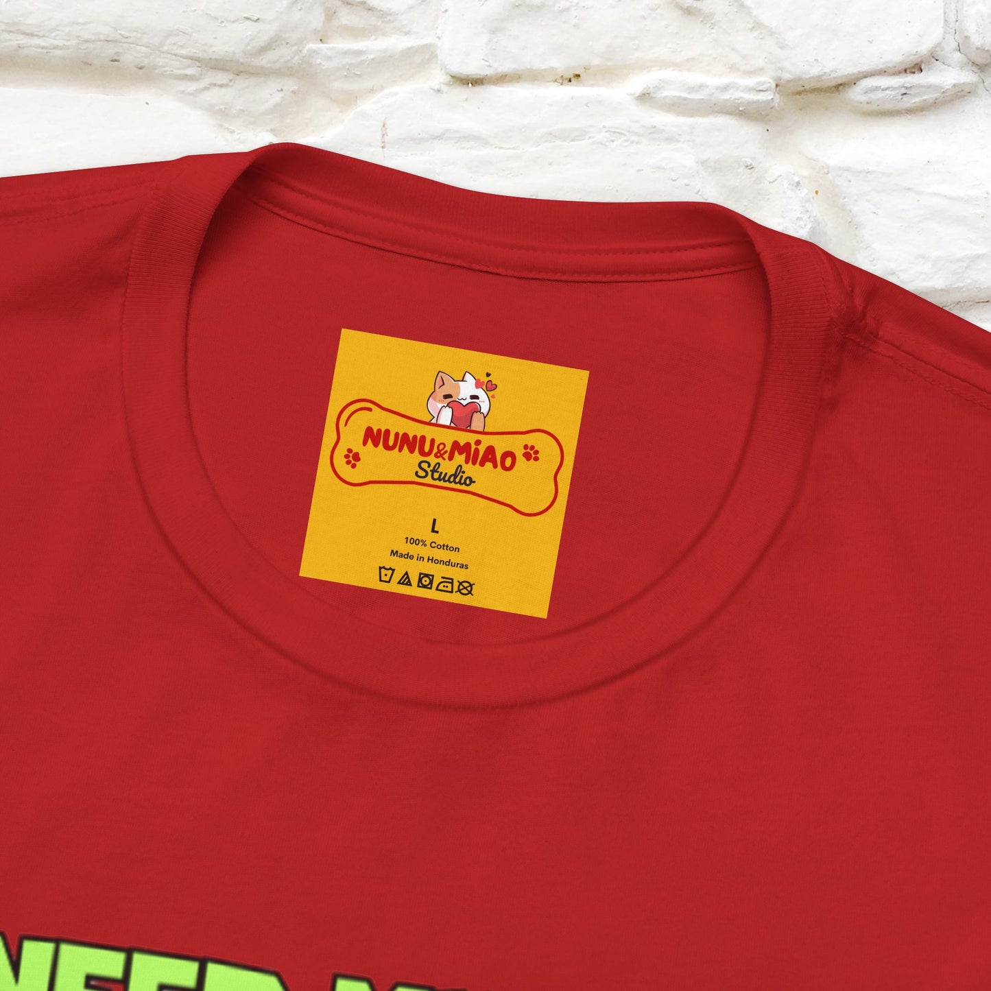 "I Need My Beer Right Meow!" Cat  T-shirt |Nunu&Miao Studio - Nunu&Miao Studio