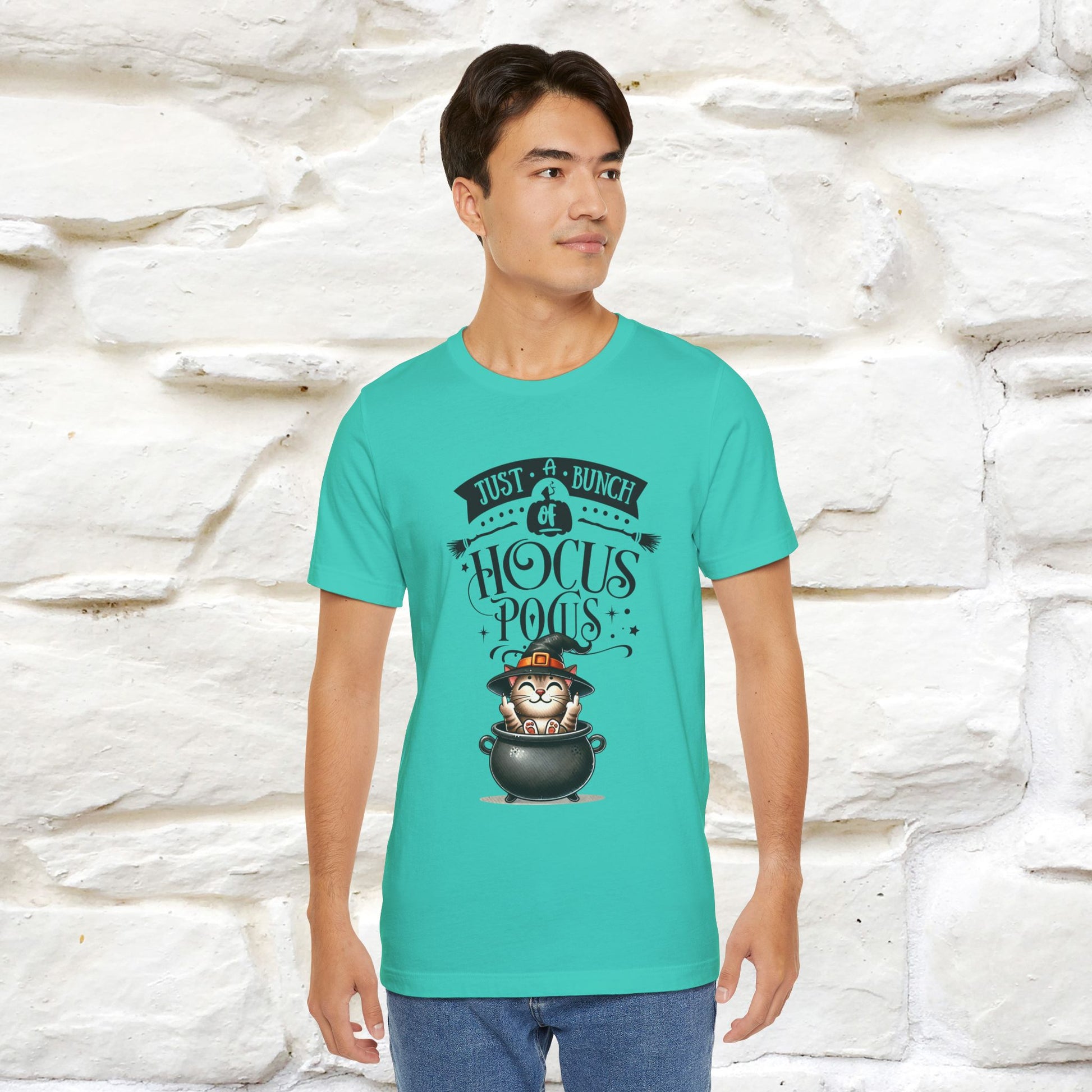 "Just A Bunch Of Hocus Pocus" Cat  T-shirt |Nunu&Miao Studio - Nunu&Miao Studio