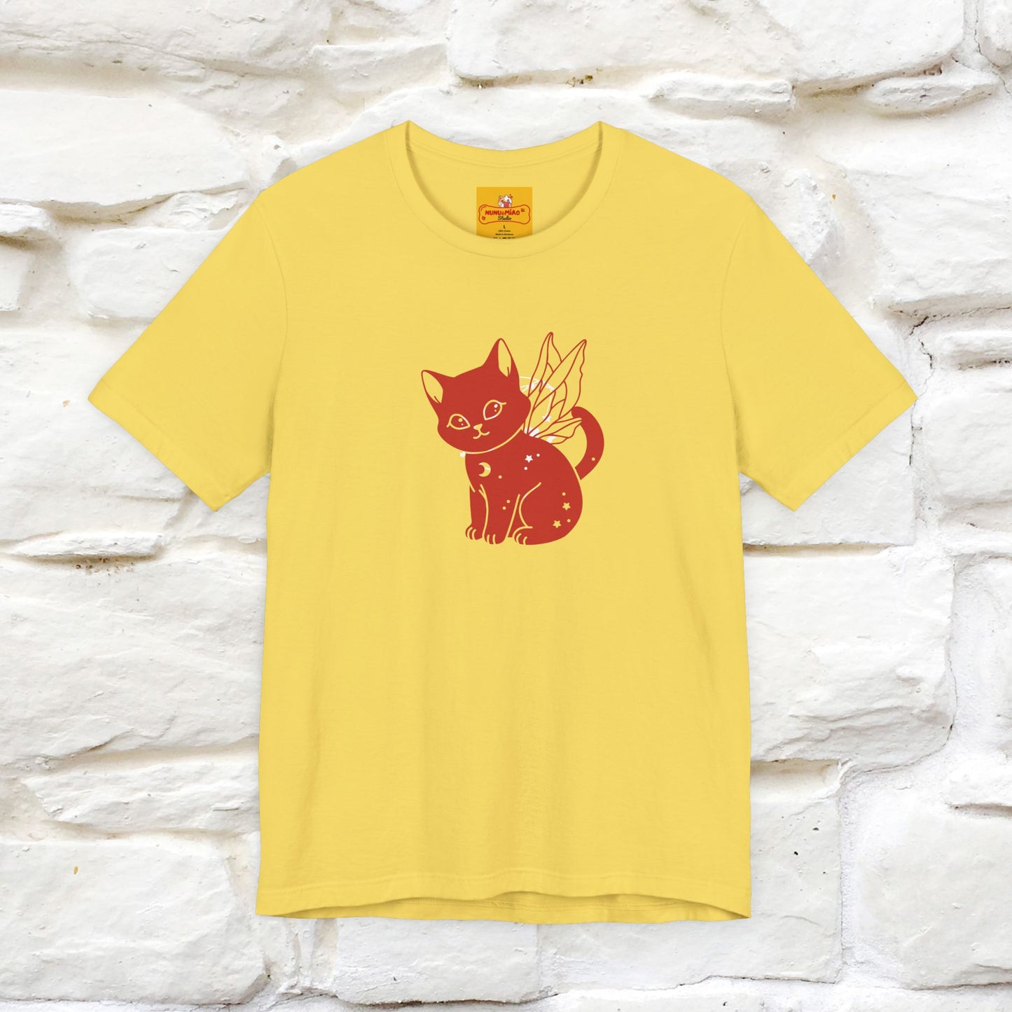 "Espoir Speranza Hope'' Cat T-Shirt Front and Back Design | Nunu&Miao Studio - Nunu&Miao Studio