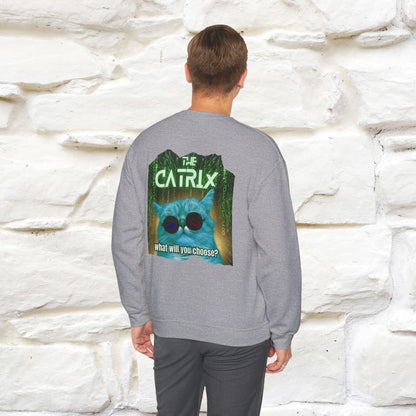 "The Catrix'' |Cat Sweatshirt | Nunu&Miao Studio