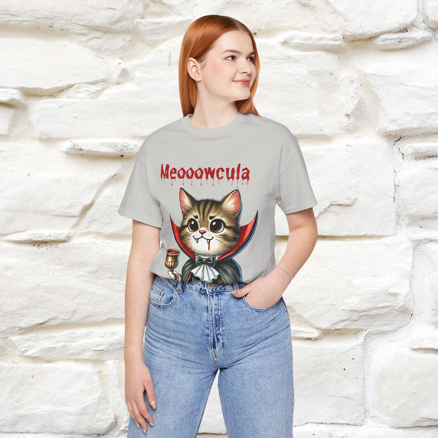 "Meooowcula" Cat T-shirt |Nunu&Miao Studio - Nunu&Miao Studio