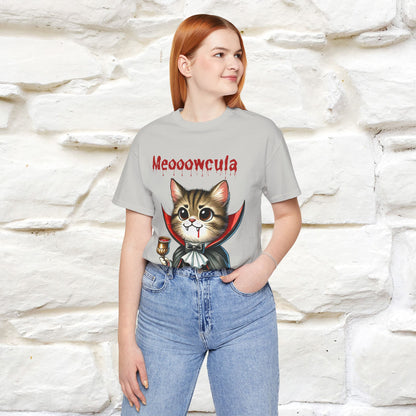 "Meooowcula" Cat T-shirt |Nunu&Miao Studio - Nunu&Miao Studio