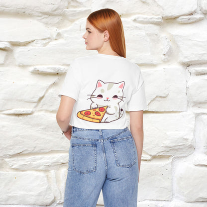 "I Love Pizza"| Cat T-shirt | Nunu&Miao Studio - Nunu&Miao Studio