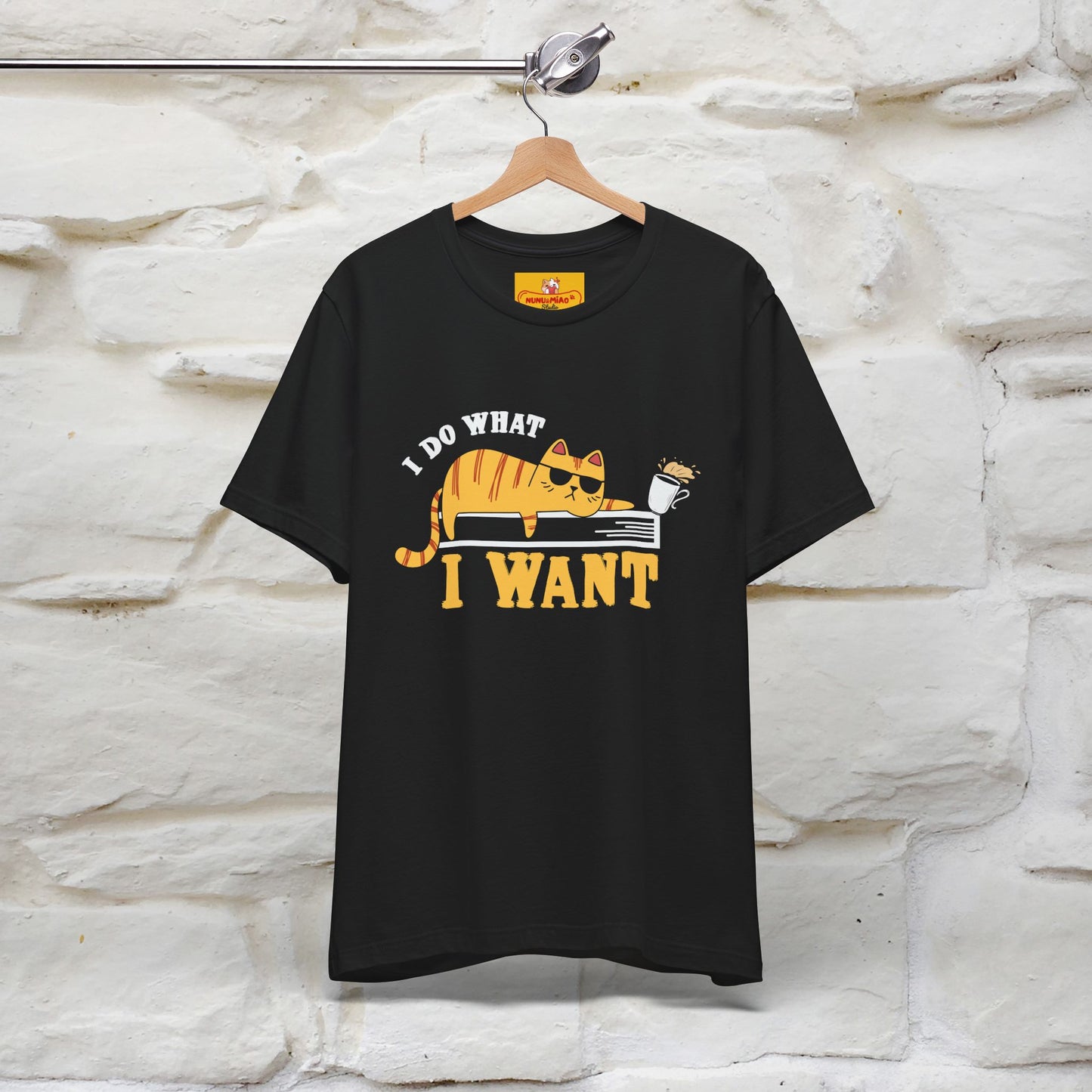 "I Do What I Want" Cat T-Shirt | Nunu & Miao Studio - Nunu&Miao Studio