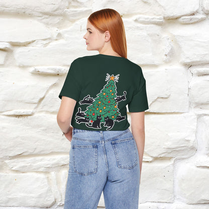 “Cat Christmas Tree” | Cat T-Shirt | Nunu&Miao Studio