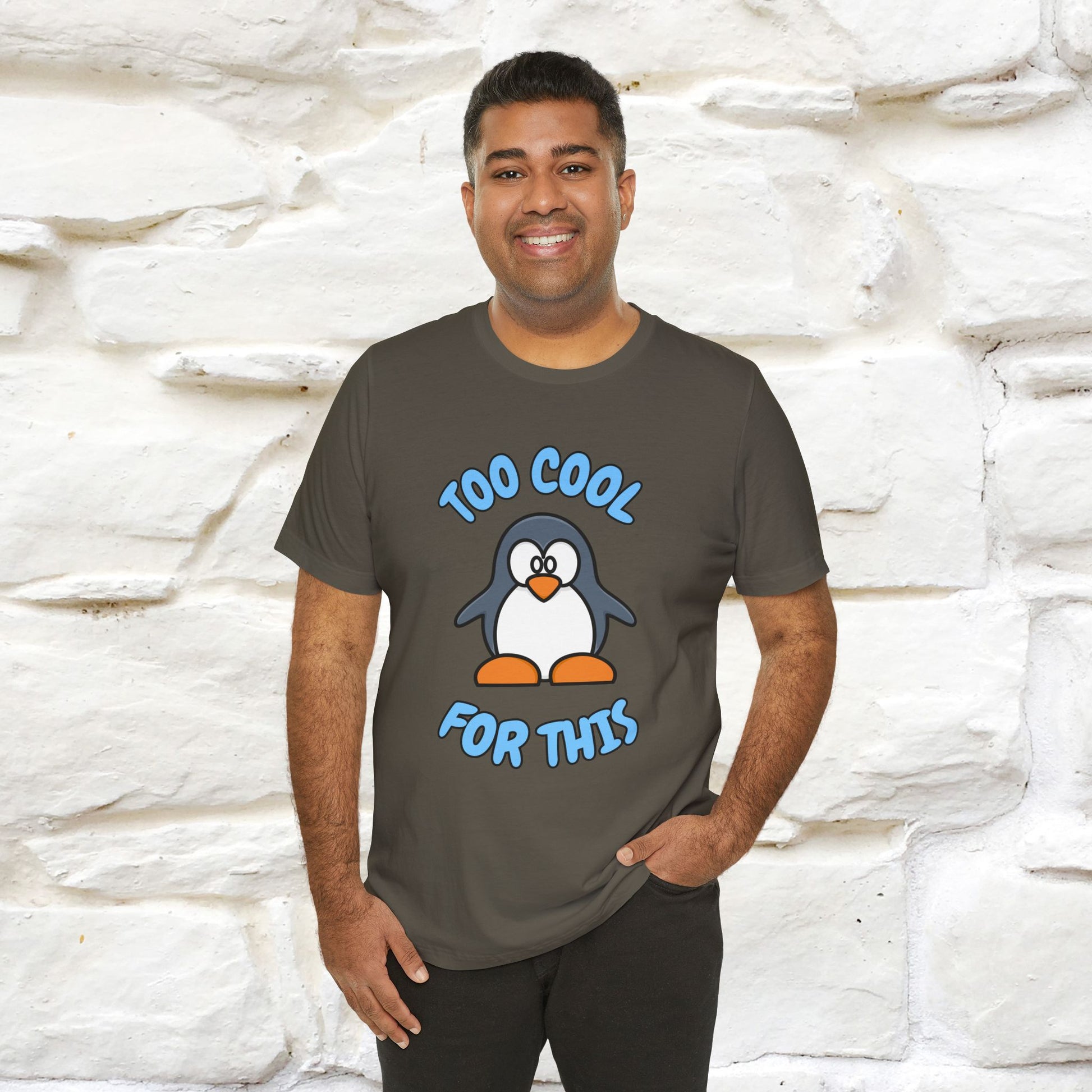 ''Too Cool For This" |Cat T-Shirt | Nunu&Miao Studio - Nunu&Miao Studio