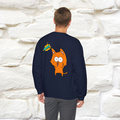 "OMG'' |Cat Sweatshirt | Nunu&Miao Studio