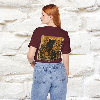 "Spooky Vibes" Cat T-shirt |Nunu&Miao Studio - Nunu&Miao Studio