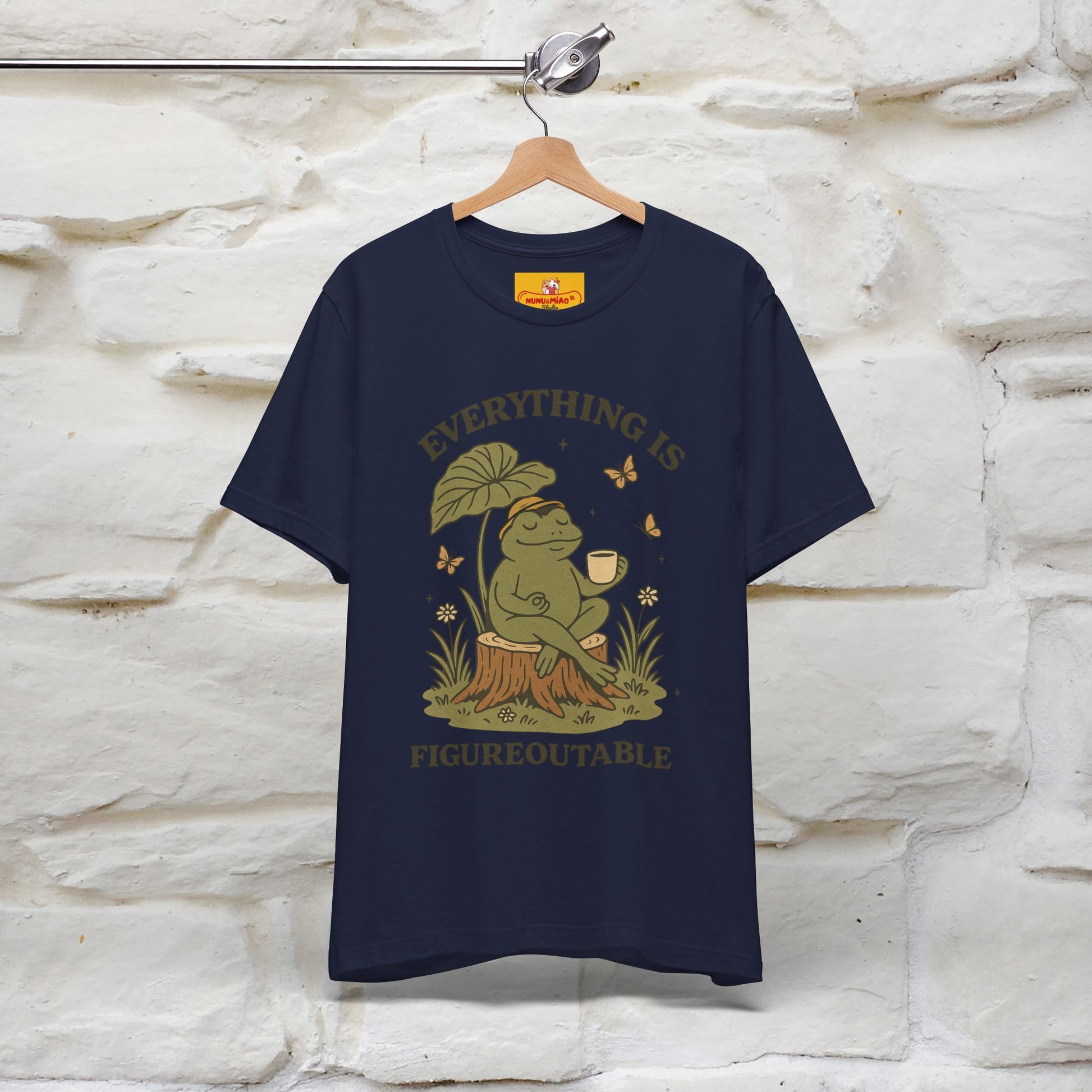 "Everything Is Fugureoutable"| Lifestyle Shirt |Nunu&Miao Studio - Nunu&Miao Studio