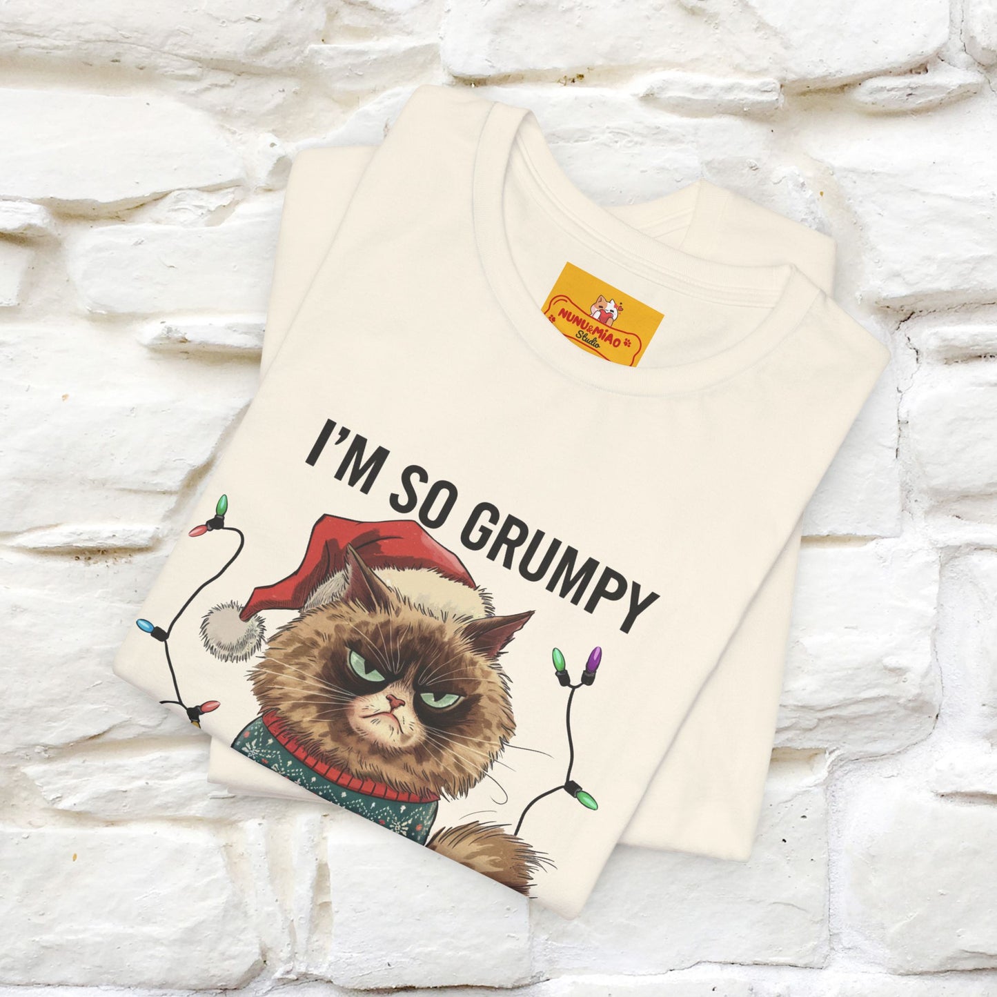 "I'm So Grumpy, I'm Not Even Talking To Myself" |Funny T-Shirt | Nunu&Miao Studio
