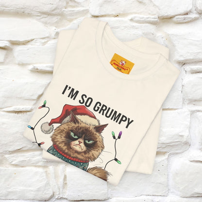 "I'm So Grumpy, I'm Not Even Talking To Myself" |Funny T-Shirt | Nunu&Miao Studio