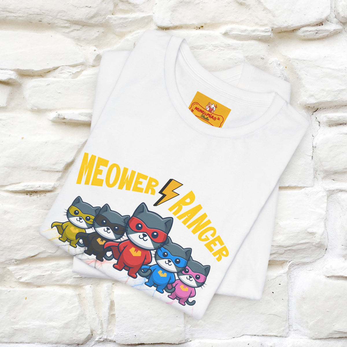 ''Meower Ranger''| CatT-Shirt | Nunu&Miao Studio
