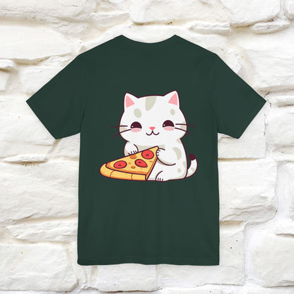 "I Love Pizza"| Cat T-shirt | Nunu&Miao Studio - Nunu&Miao Studio