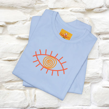 "The Hypnotic Meow'' Cat T-Shirt Front and Back Design | Nunu&Miao Studio - Nunu&Miao Studio