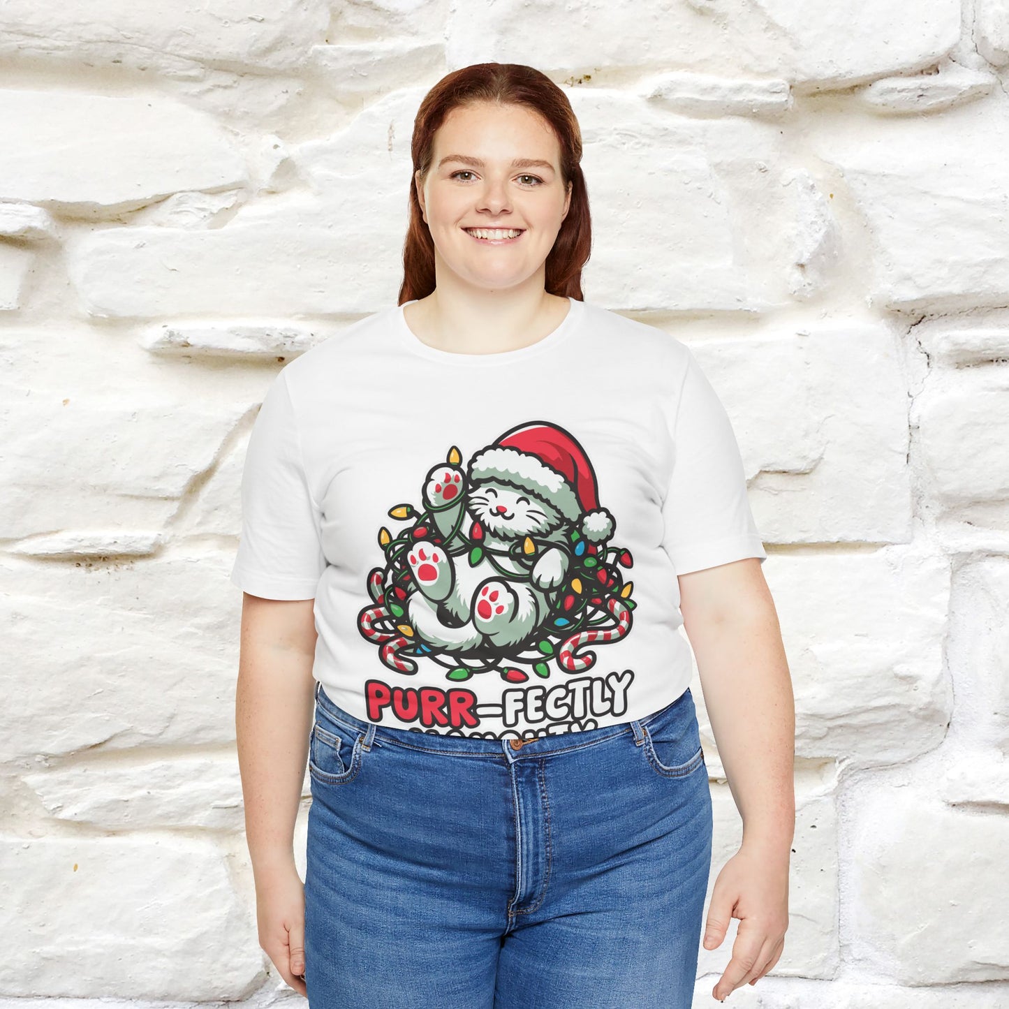 “Purr-Fectly Naughty” | Cat T-Shirt | Nunu&Miao Studio