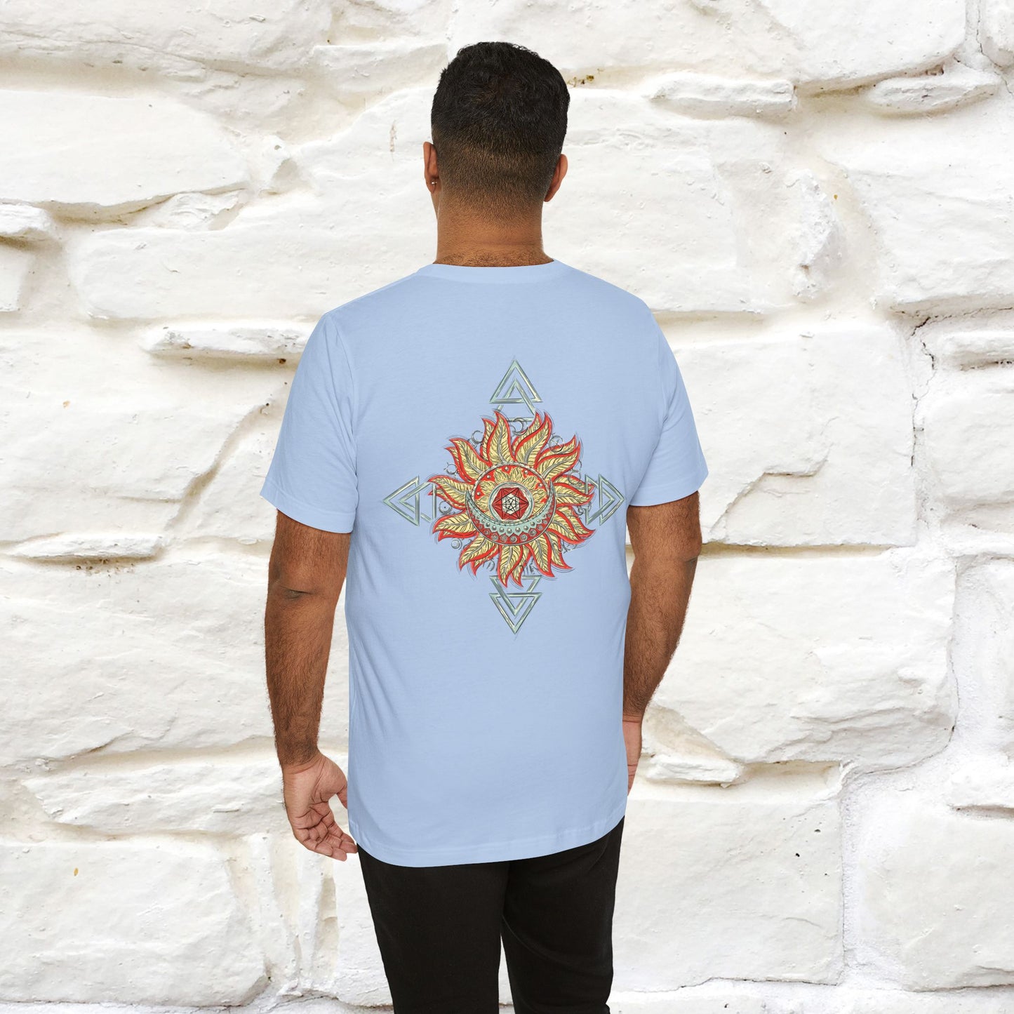 "The Third Eye'' Cat T-Shirt Front and Back Design | Nunu&Miao Studio - Nunu&Miao Studio