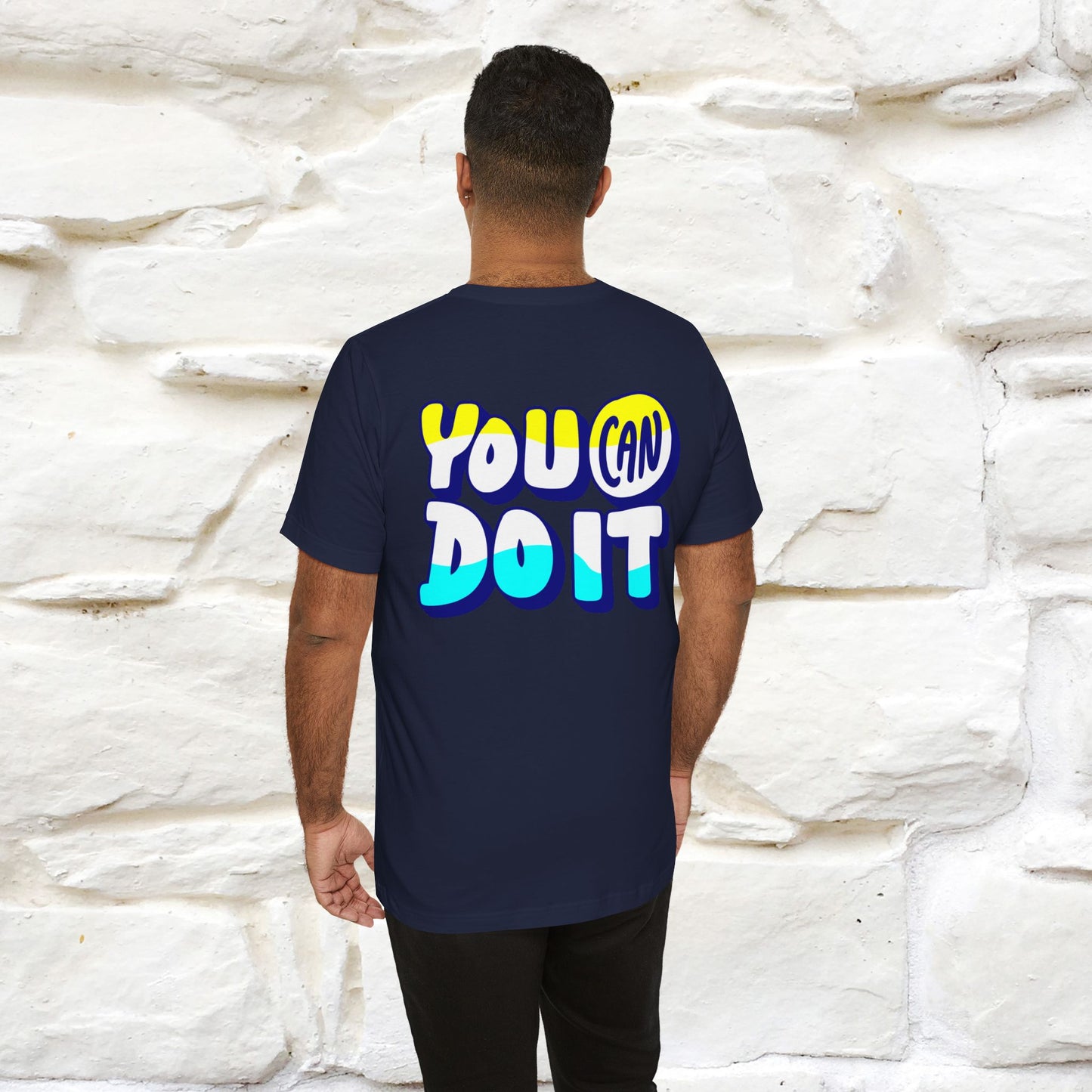 "You Can Do It'' | Front & Back Design | Nunu&Miao Studio - Nunu&Miao Studio