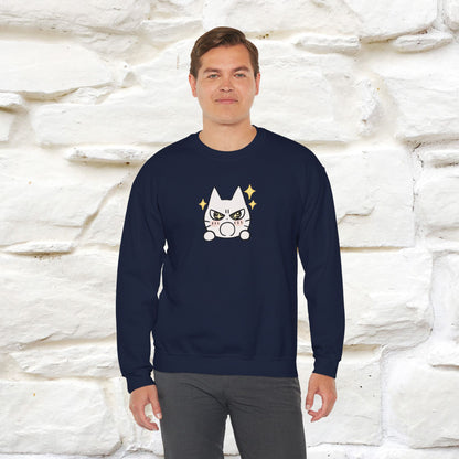 ''Don't Let Yourself Down.'' | Cute Cat Sweatshirt | Nunu&Miao Studio