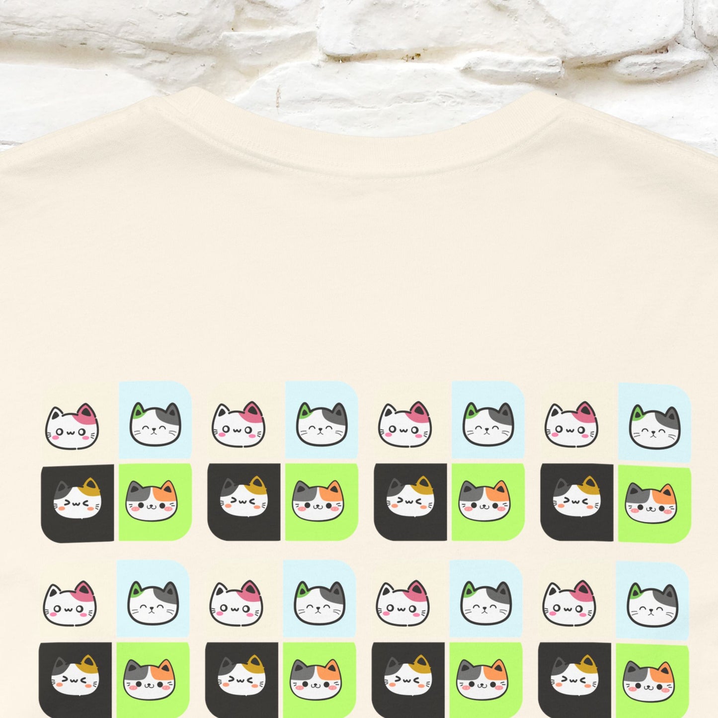 “Miaooo” | Cat T-Shirt | Front & Back Design | Nunu&Miao Studio