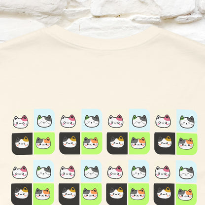 “Miaooo” | Cat T-Shirt | Front & Back Design | Nunu&Miao Studio