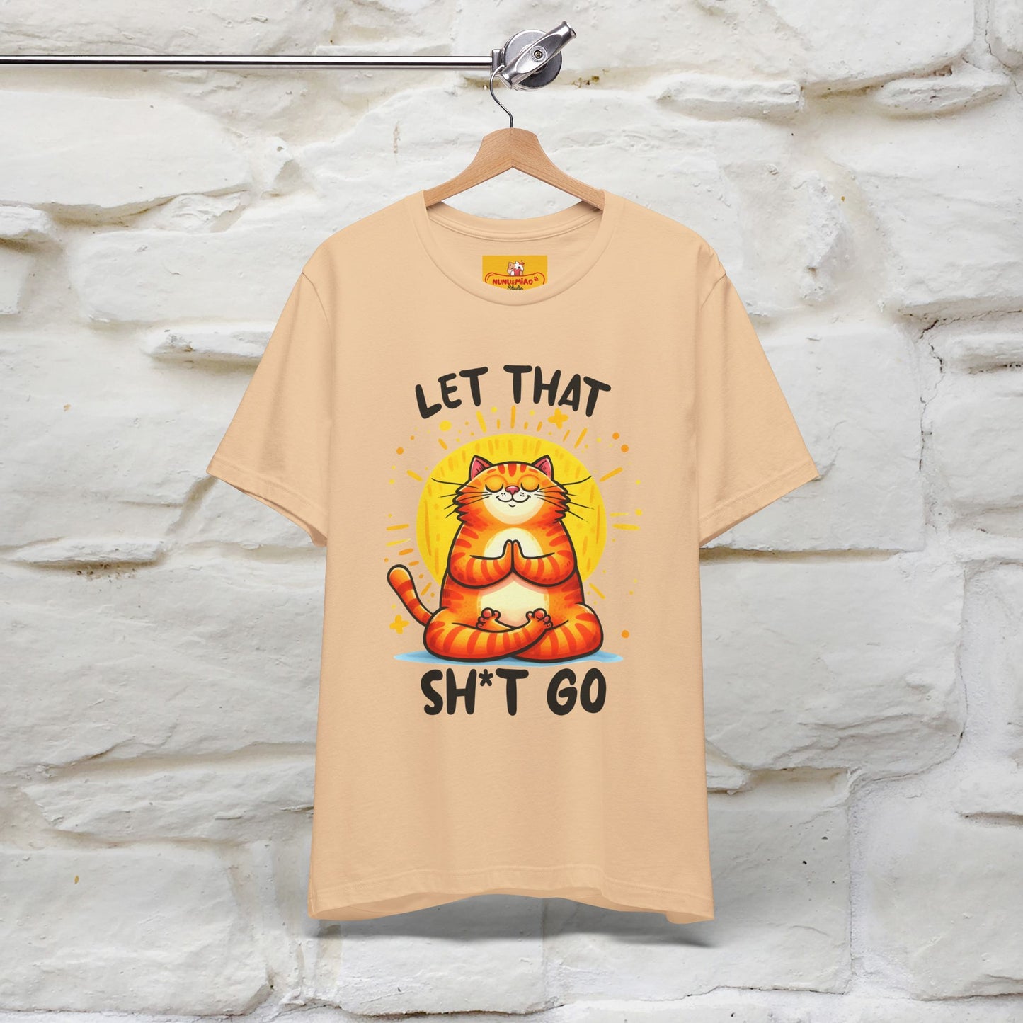"Let That Sh*t Go" Cat T-shirt |Nunu&Miao Studio - Nunu&Miao Studio