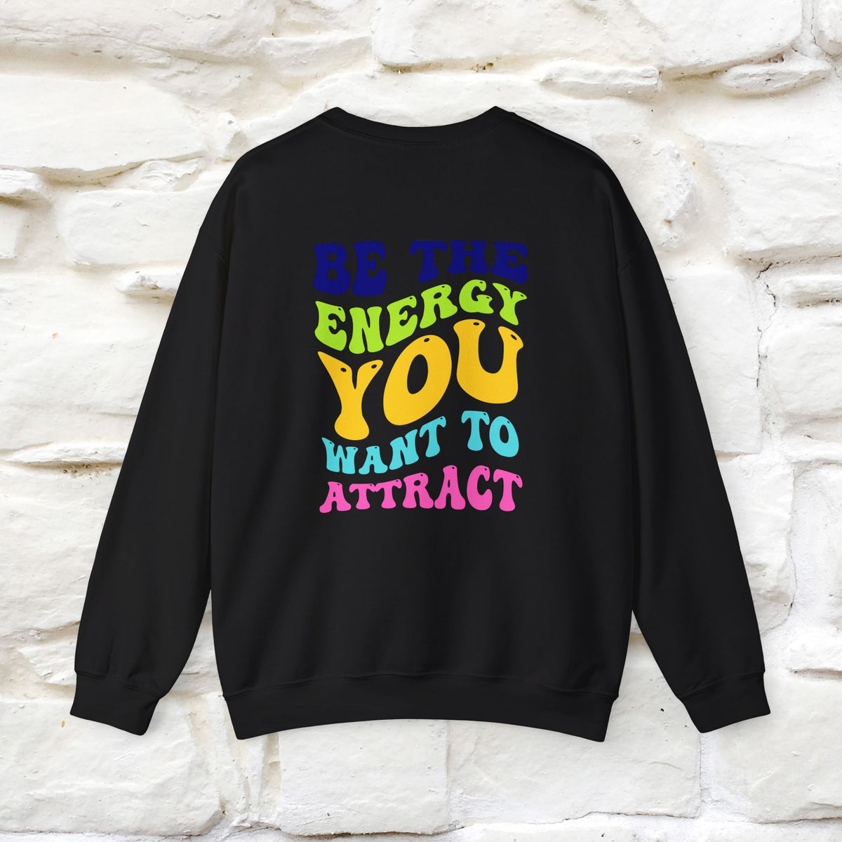 "Be The Energy ...'' |Cat Sweatshirt | Nunu&Miao Studio