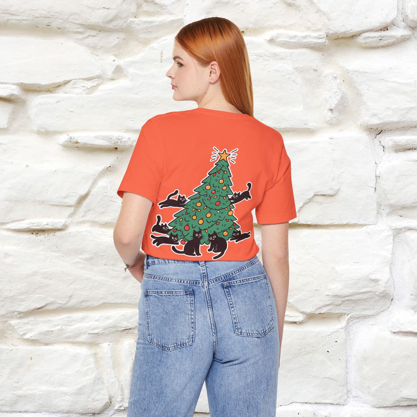 “Cat Christmas Tree” | Cat T-Shirt | Nunu&Miao Studio