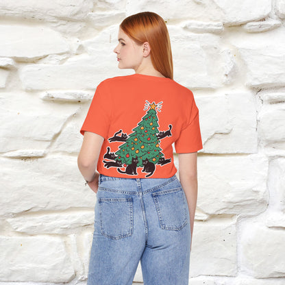 “Cat Christmas Tree” | Cat T-Shirt | Nunu&Miao Studio