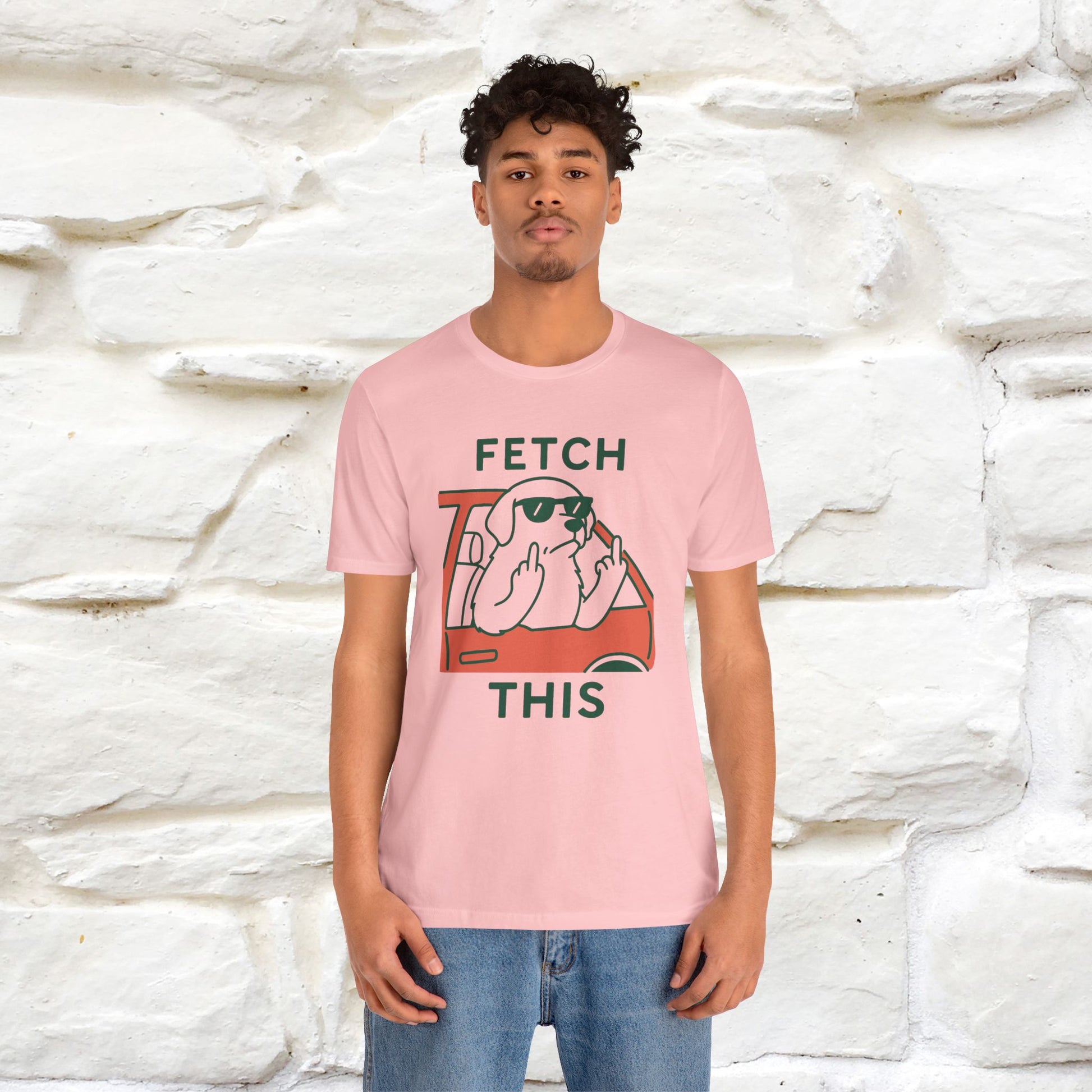 "Fetch This" Funny Dog T-shirt |Nunu&Miao Studio - Nunu&Miao Studio