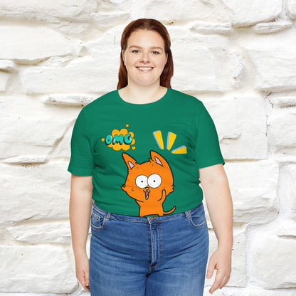 ''Oh My God'' Cat T-Shirt | Nunu&Miao Studio - Nunu&Miao Studio