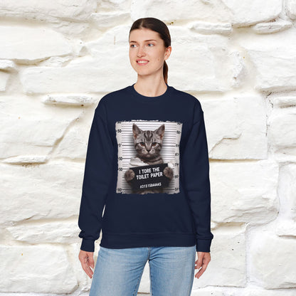 "I Tore The Toilet Paper.'' |Cat Sweatshirt | Nunu&Miao Studio