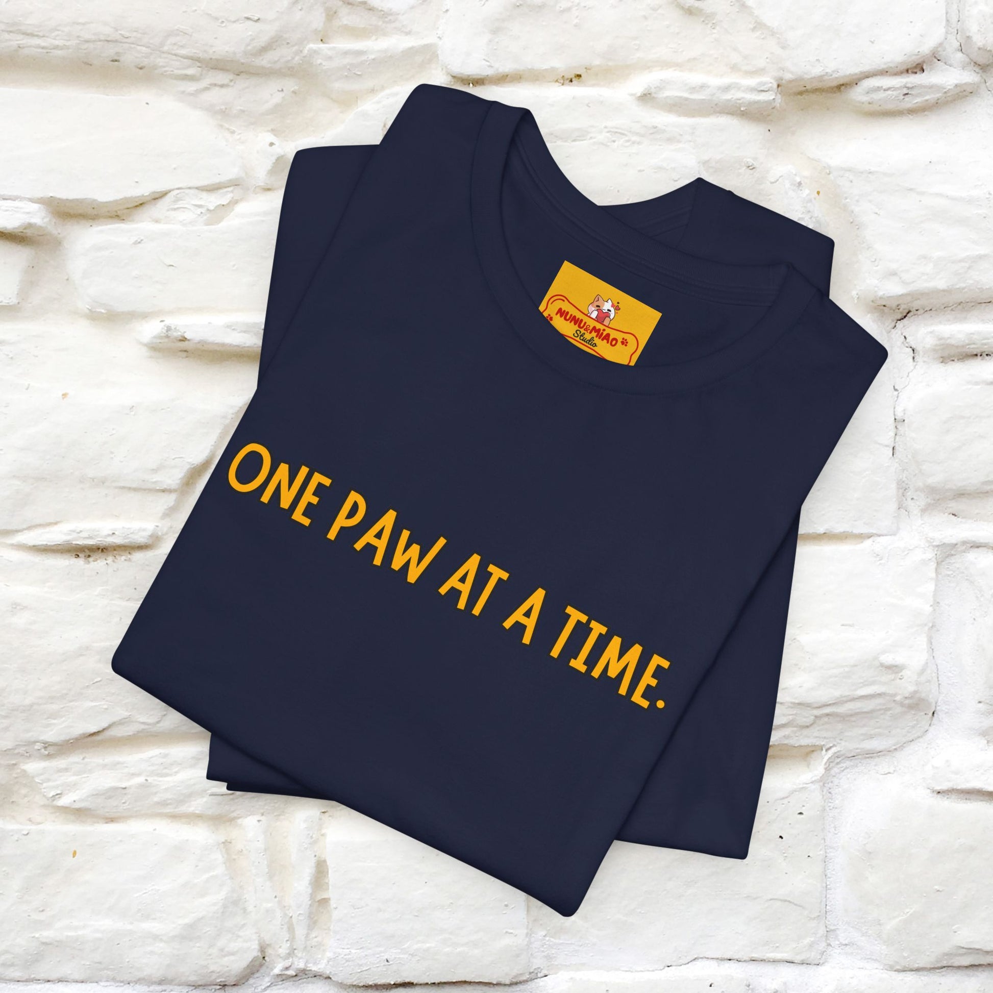 "Life Is A Journey'' Cat T-Shirt | Front & Back Design | Nunu&Miao Studio - Nunu&Miao Studio