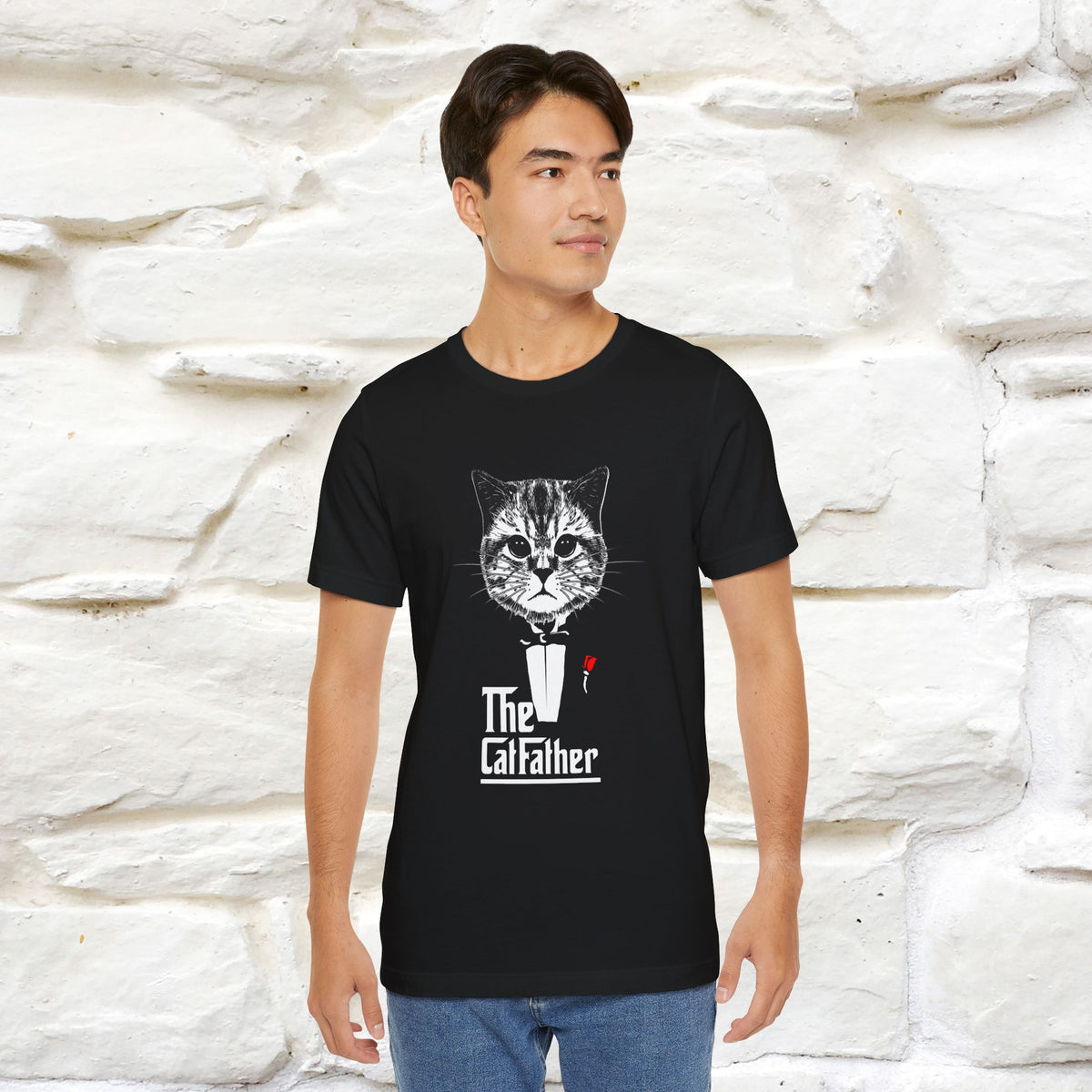 ''The Cat Father T-Shirt''| Iconic Cat Lover Tee | Nunu&Miao Studio