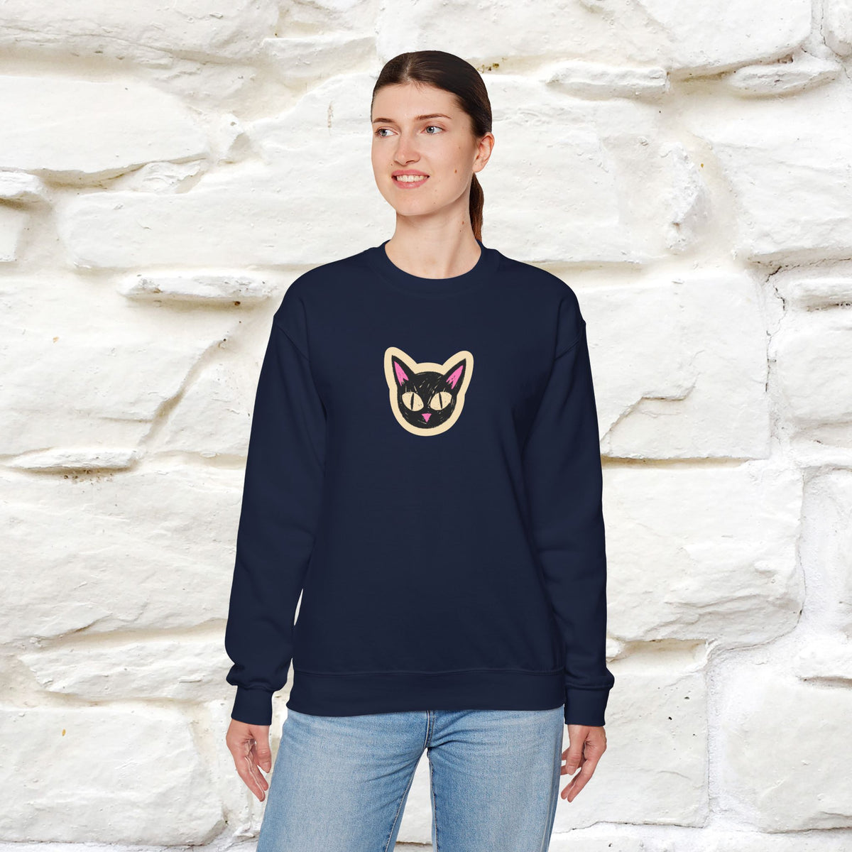 ''If You Want To Be Remembered...'' | Cute Cat Sweatshirt | Nunu&Miao Studio