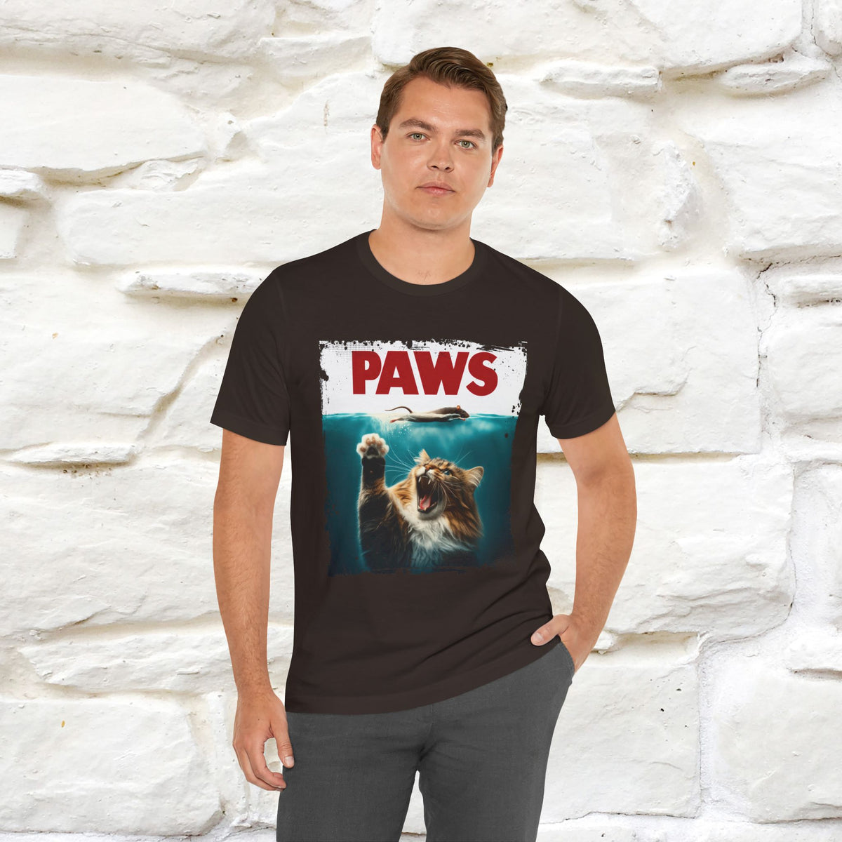 ''Paws'' Cat T-Shirt |  | Nunu&Miao Studio