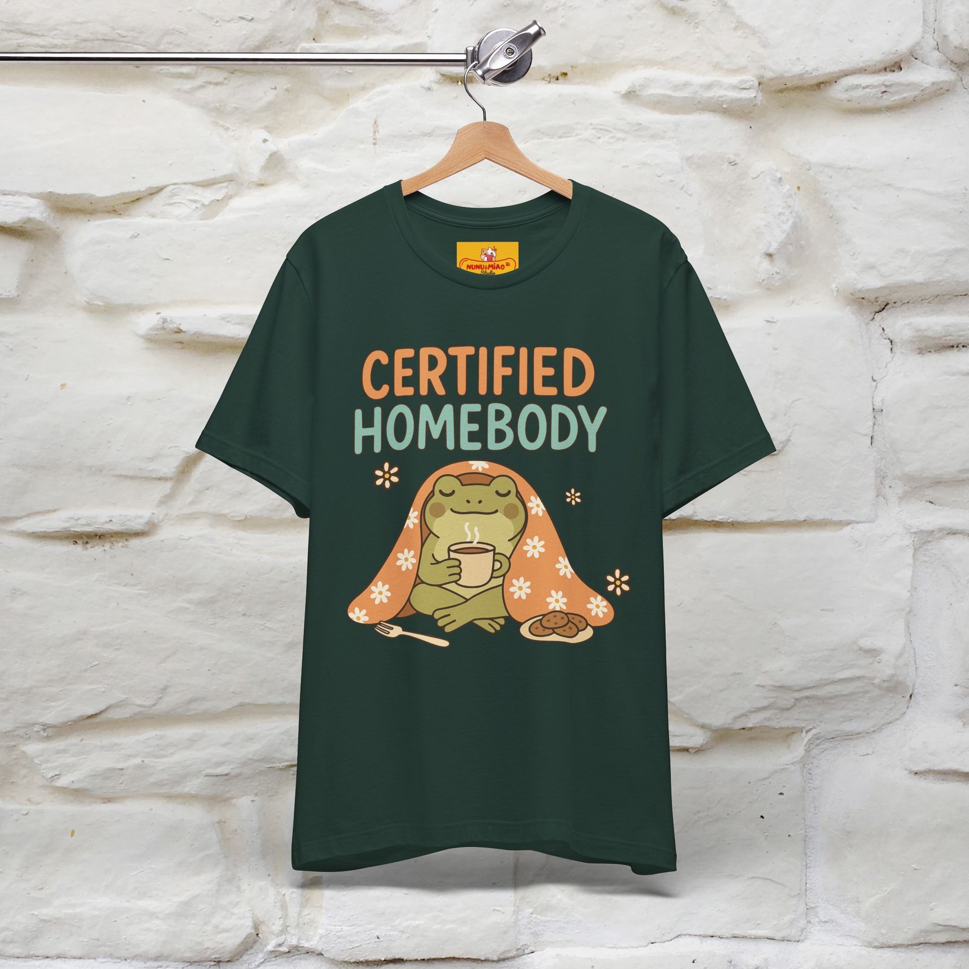 Certified Homebody Tee – Hilarious Lazy Lifestyle Shirt | Nunu & Miao Studio - Nunu&Miao Studio