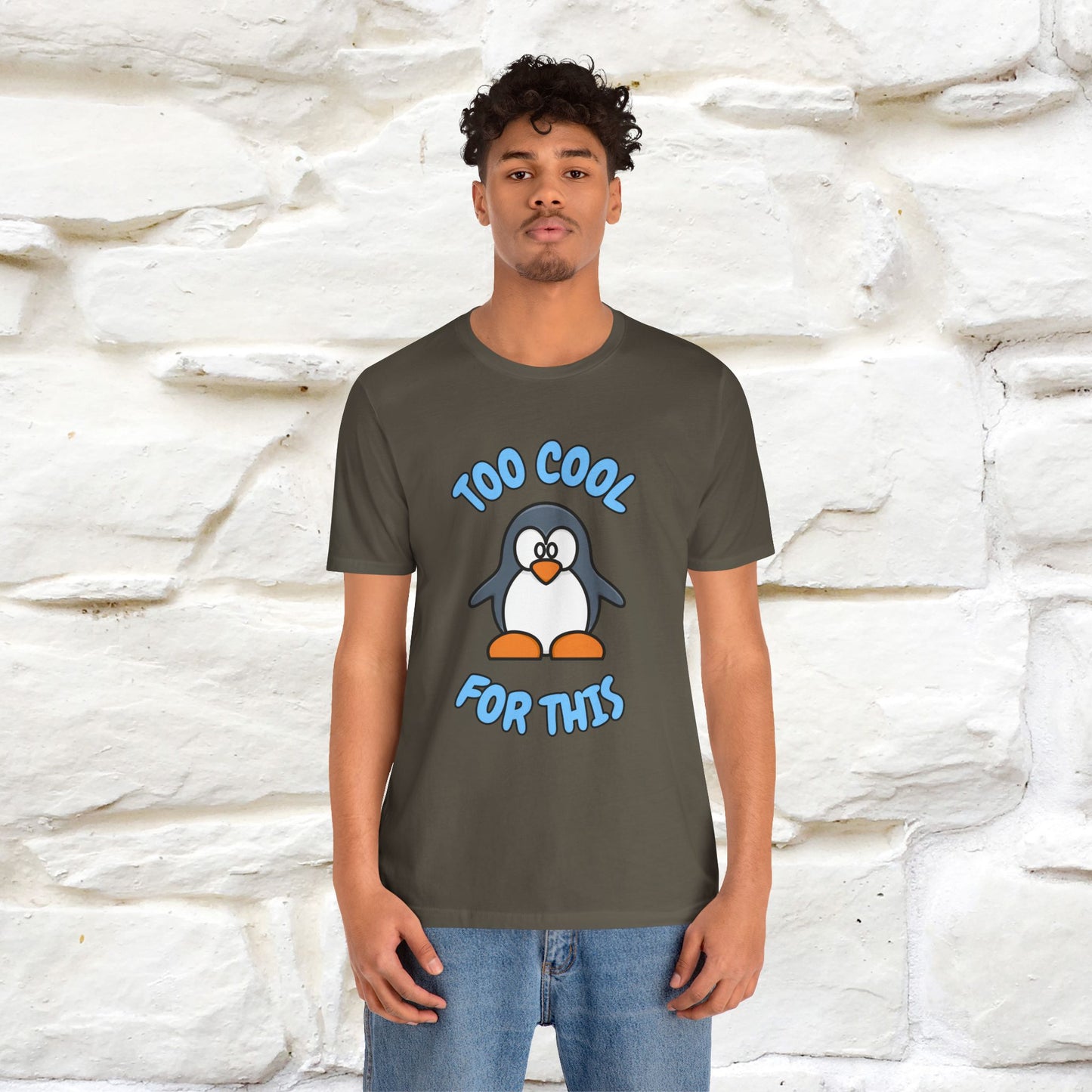 ''Too Cool For This" |Cat T-Shirt | Nunu&Miao Studio - Nunu&Miao Studio