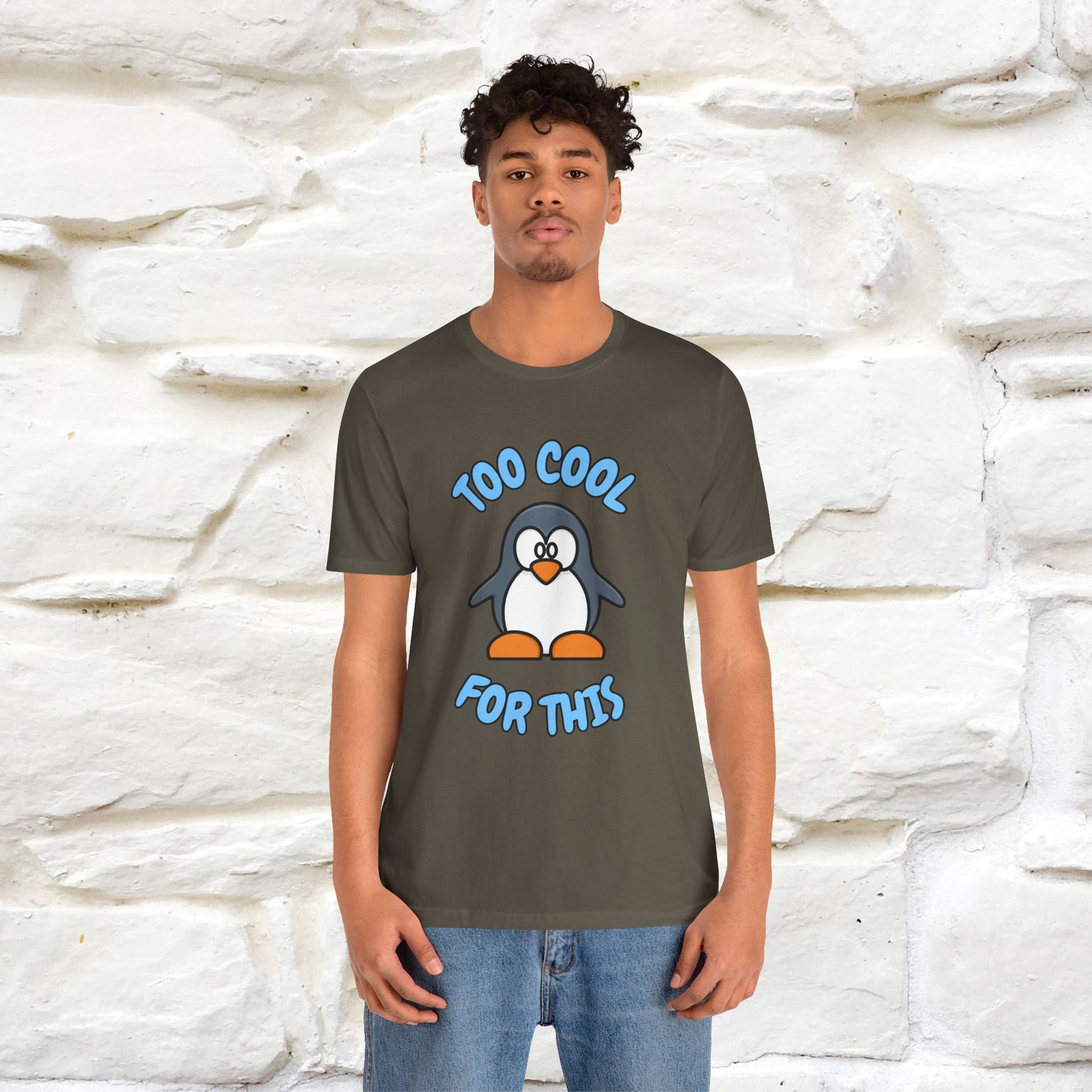 ''Too Cool For This" |Cat T-Shirt | Nunu&Miao Studio - Nunu&Miao Studio