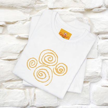 "Mandala Cat'' Cat T-Shirt Front and Back Design | Nunu&Miao Studio - Nunu&Miao Studio