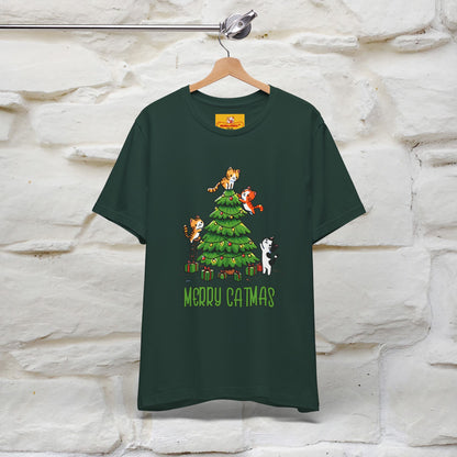 ''Merry Catmas'' | Cattitude Christmas Tee| Nunu&Miao Studio - Nunu&Miao Studio