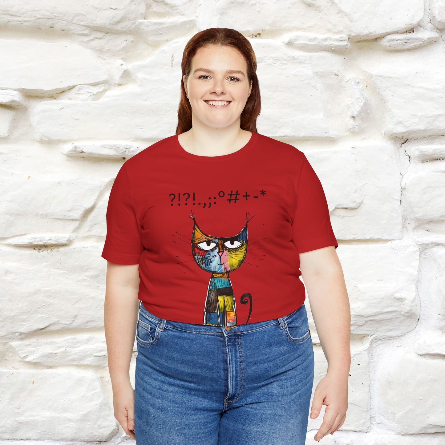 "Enigma" Cat T-shirt |Nunu&Miao Studio - Nunu&Miao Studio