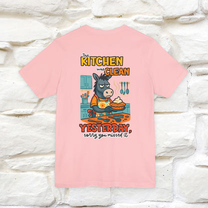 "The Kitchen Was Clean... " |Funny T-Shirt | Nunu&Miao Studio - Nunu&Miao Studio