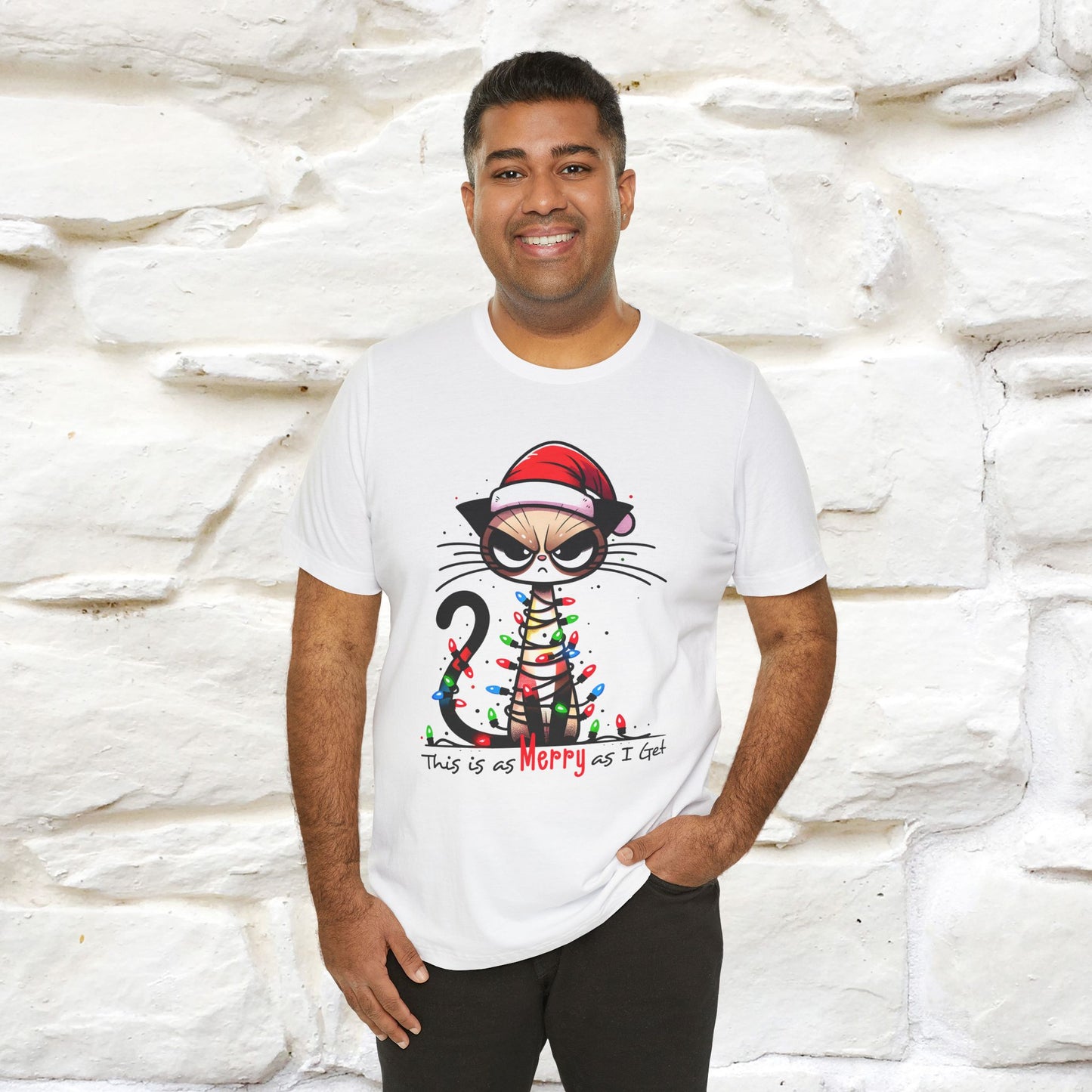 "This Is Merry As I Get" |Funny T-Shirt | Nunu&Miao Studio