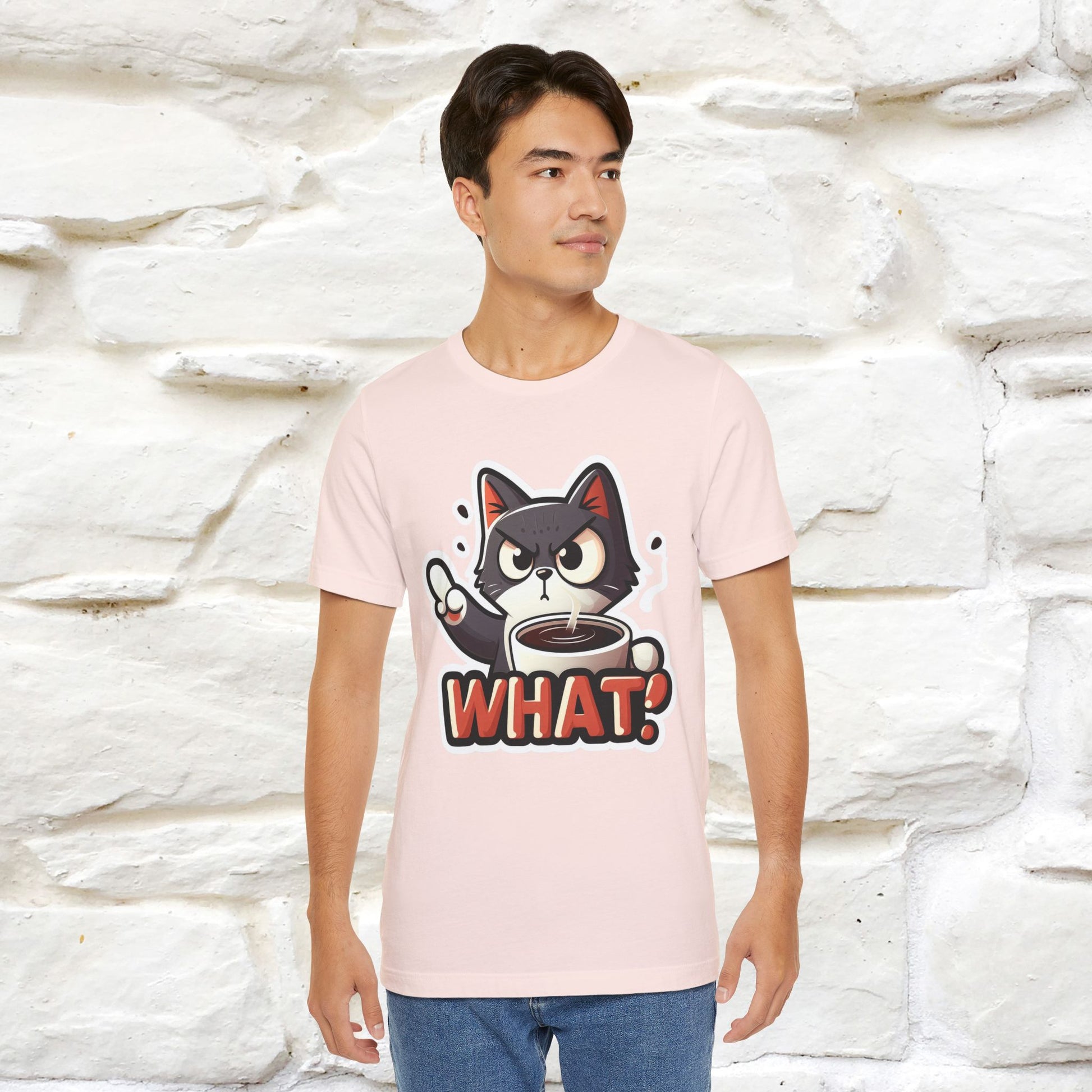 ''What !'' | Cat T-Shirt  | Nunu&Miao Studio - Nunu&Miao Studio