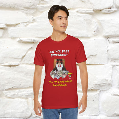 “Are You Fee Tomorrow?” | Cat T-Shirt | Nunu&Miao Studio